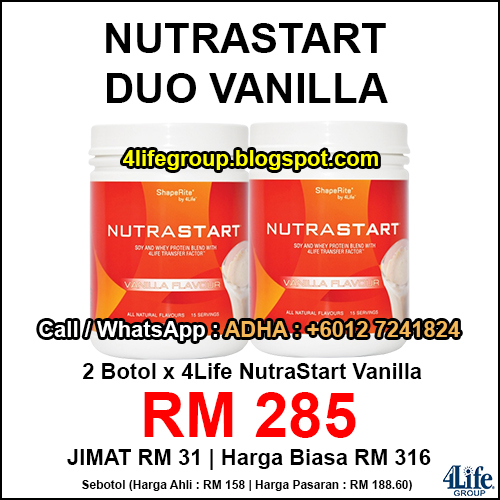 4Life NutraStart Duo Vanilla foto 4Life NutraStart Duo Vanilla