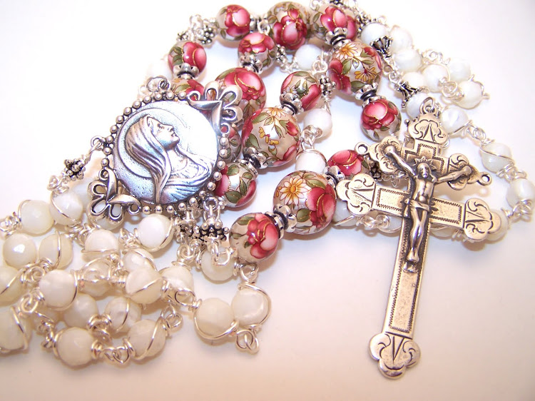 No. 30.  (SOLD) Rosary Given to St. Dominic by the Virgin Mary