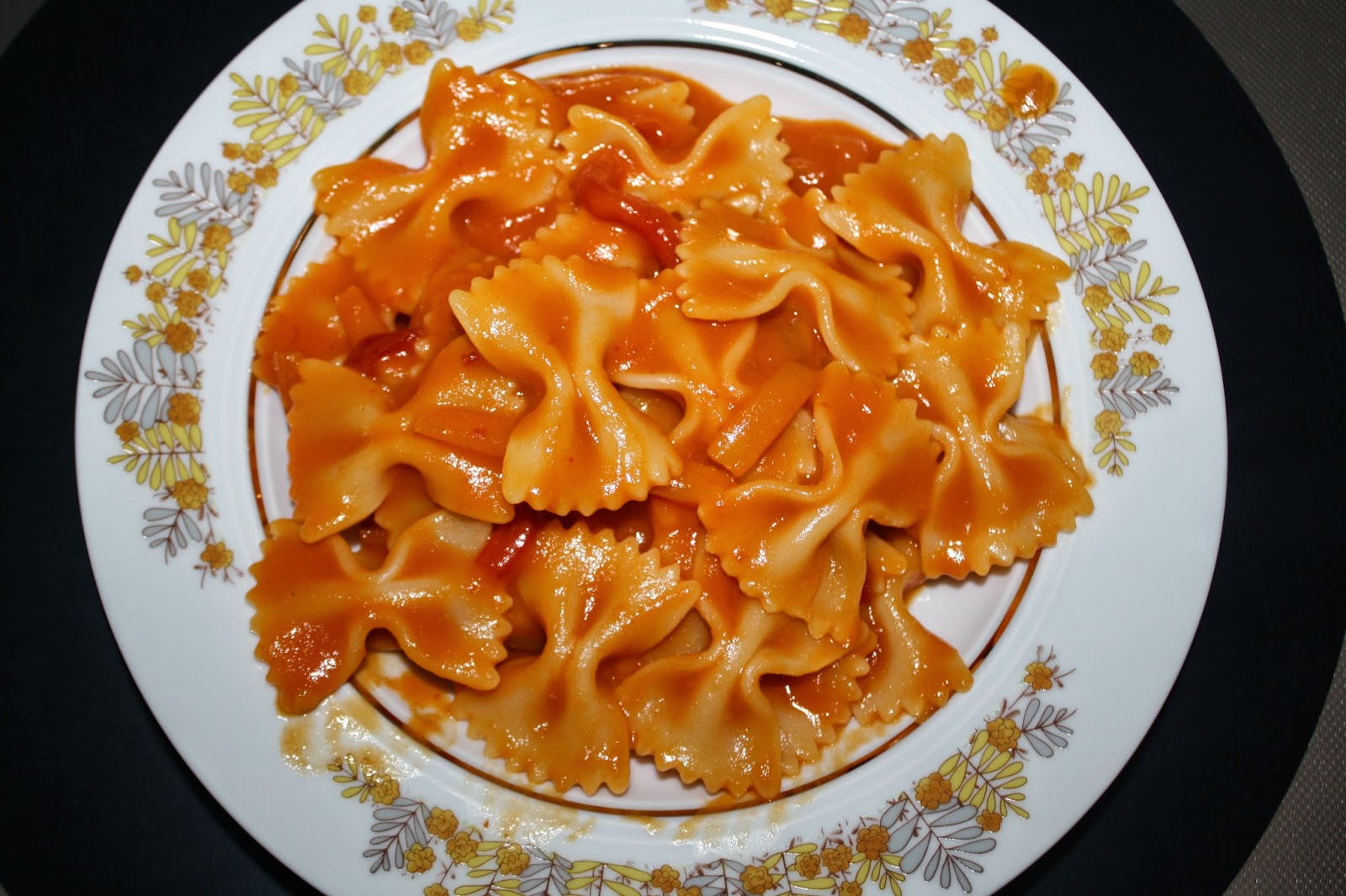 ricetta pasta peperoni