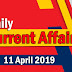 Kerala PSC Daily Malayalam Current Affairs 11 Apr 2019