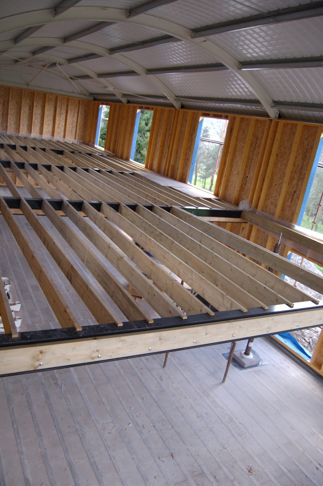 Woodhayes Floors and Wind braces.