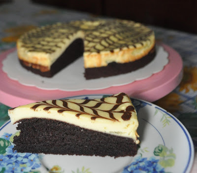 Aku.Zack Cakery: Resepi Chocolate cheese layer cake
