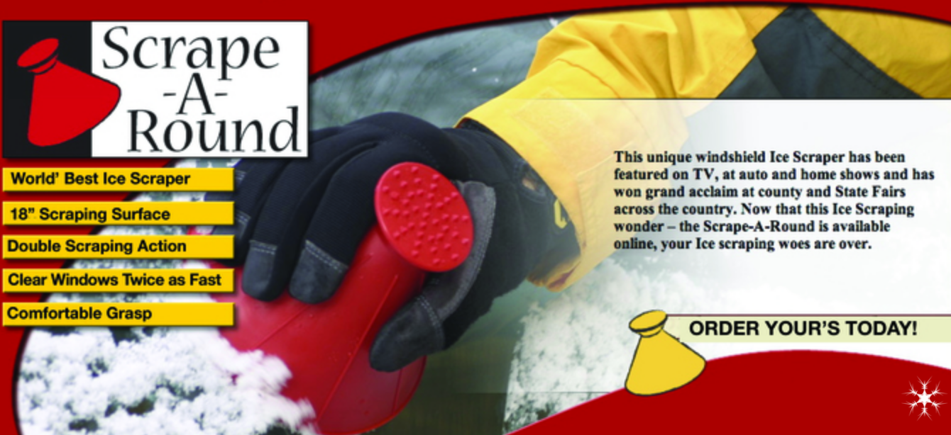 An Apel a Day World's Best Ice Scraper!