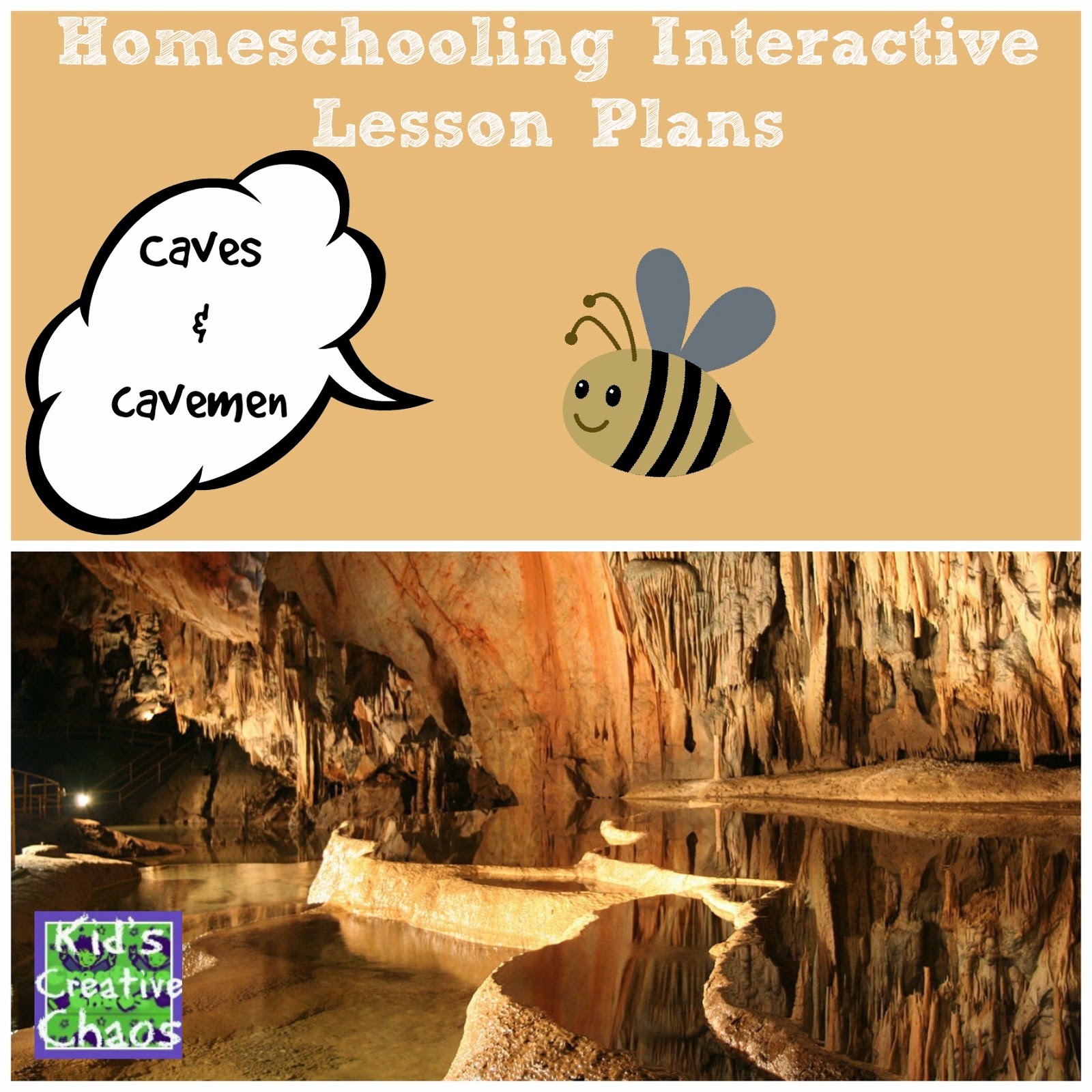 Homeschooling online cave study lesson adventures of kids creative chaos