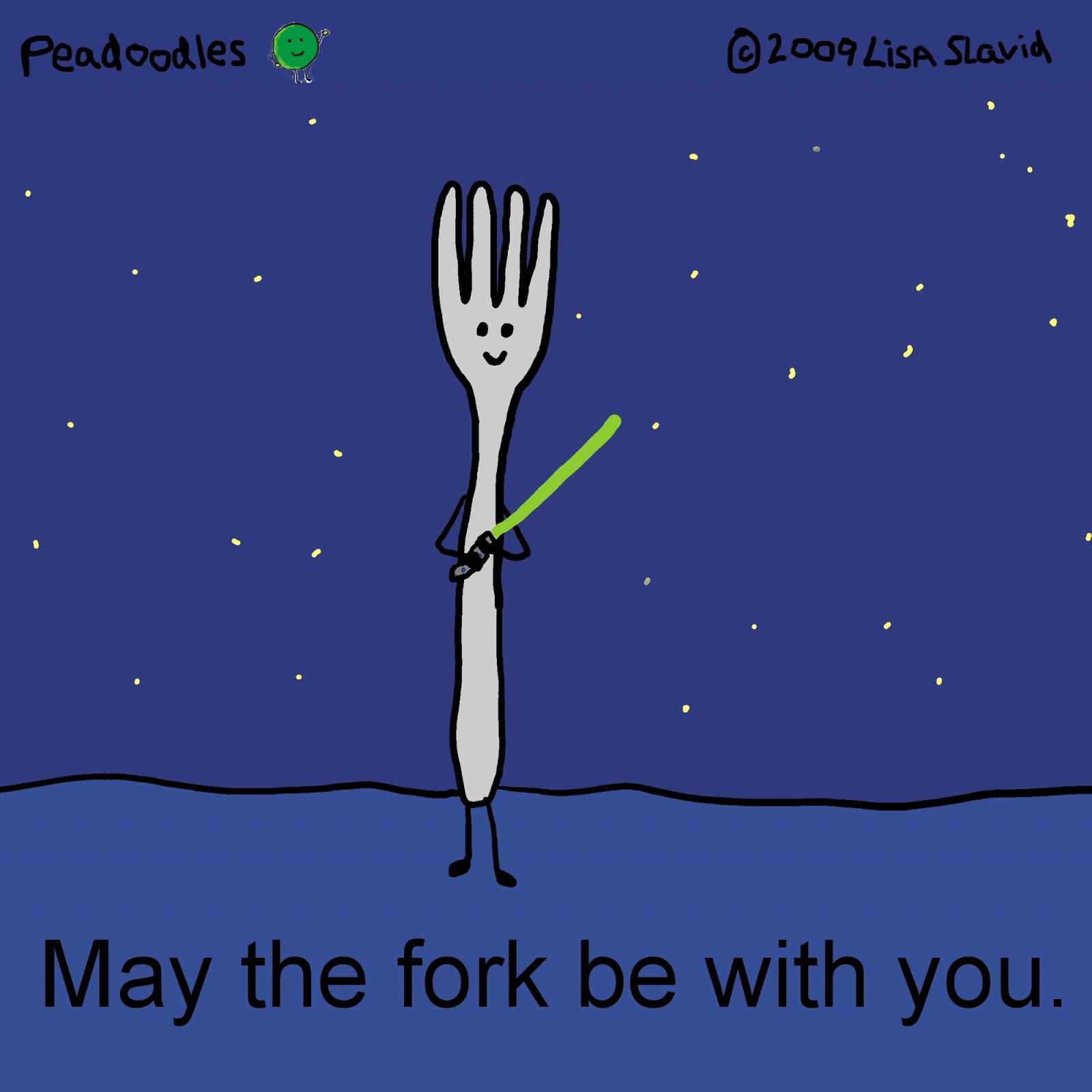 Image result for may the fork be with you