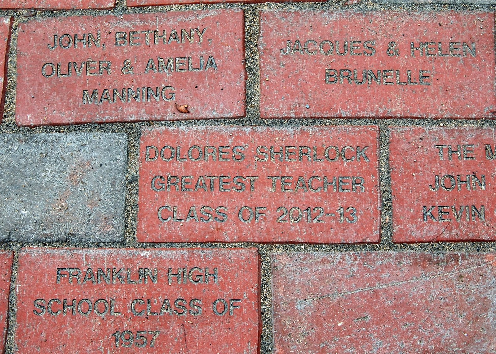 some of the bricks some of the bricks