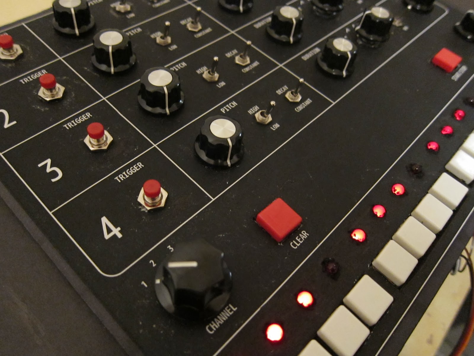 MATRIXSYNTH 7400 Contest Entry Discrete Logic Drum Machine