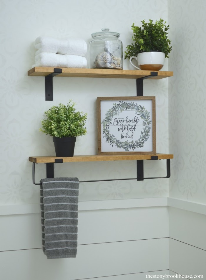 Farmhouse Powder Room Makeover Is Finished! The Stonybrook House