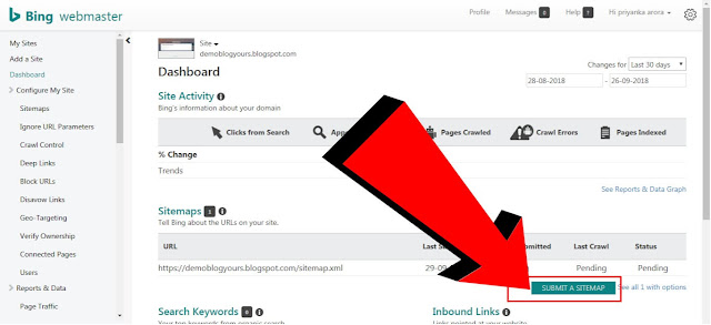 Submit Sitemap On Bing Submit Sitemap On Bing