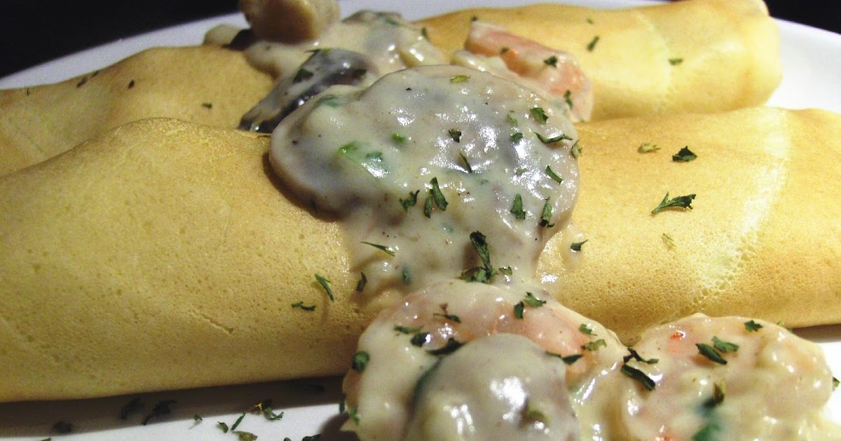 Crêpe Bretonne Aux Fruits De Mer