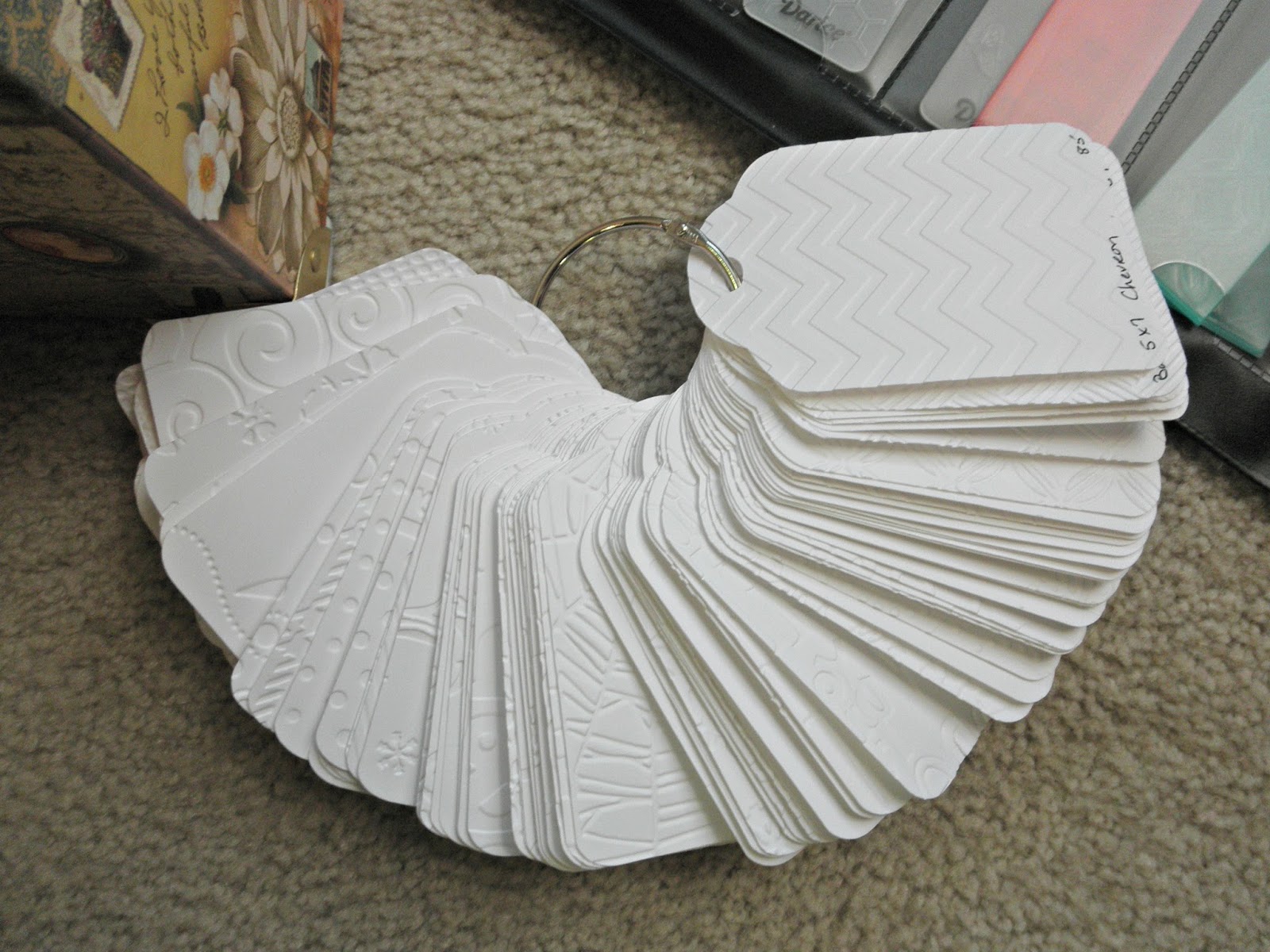 It's My Creative World Embossing Folders