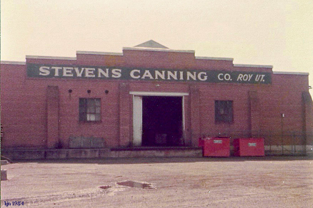 The Outskirts of Suburbia Stevens Cannery, Roy, Utah (PG 174)