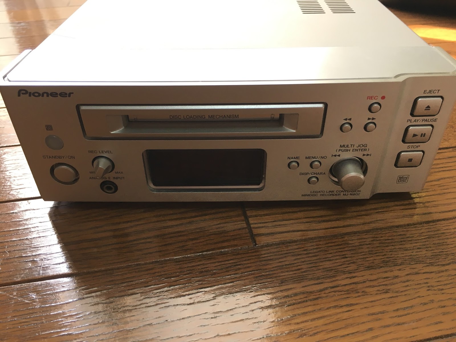 パイオニア MJ-N902というMDデッキ