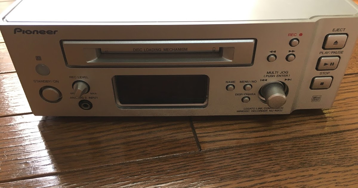 パイオニア MJ-N902というMDデッキ