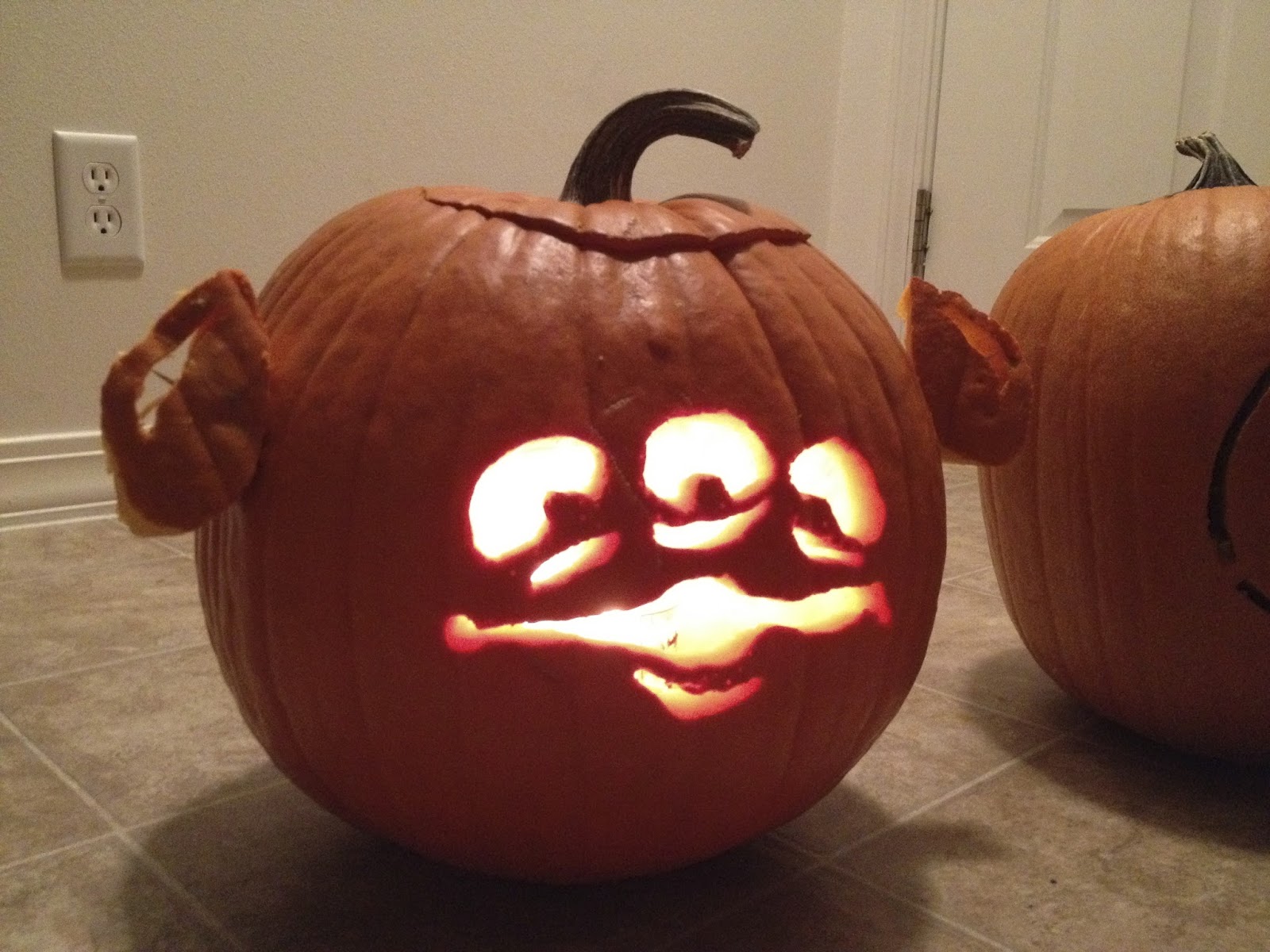 Dan the Pixar Fan: Events: Pixar Themed Pumpkin Carving (2013-2014)