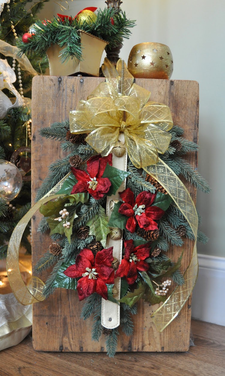 The Wool N Button Recycled Christmas Decorations Sleigh Bells