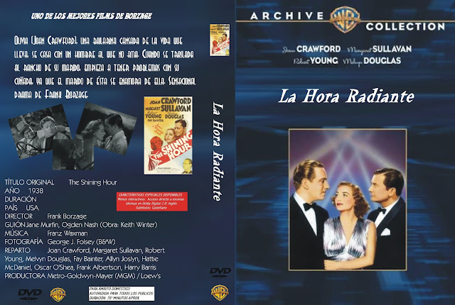 Carátula: La hora radiante | 1938 | The shinning hour Caratula, Cover, Dvd: La hora radiante | 1938 | The shinning hour