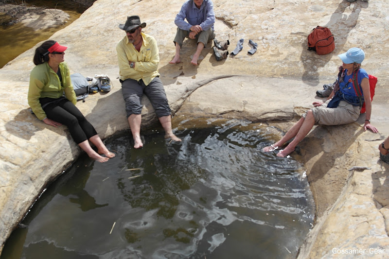 cooling the desert feet