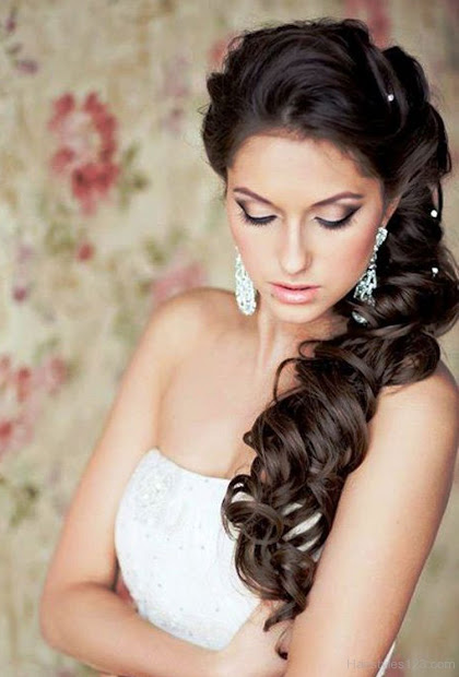 simple stylish hairstyles bridesmaids