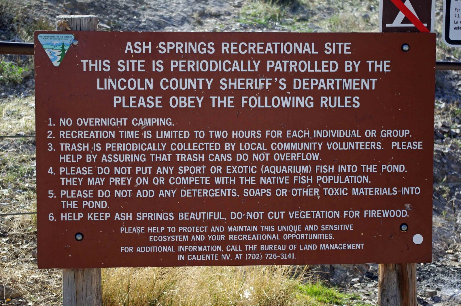 usbackroads™ Ash Springs, Alamo, Nevada