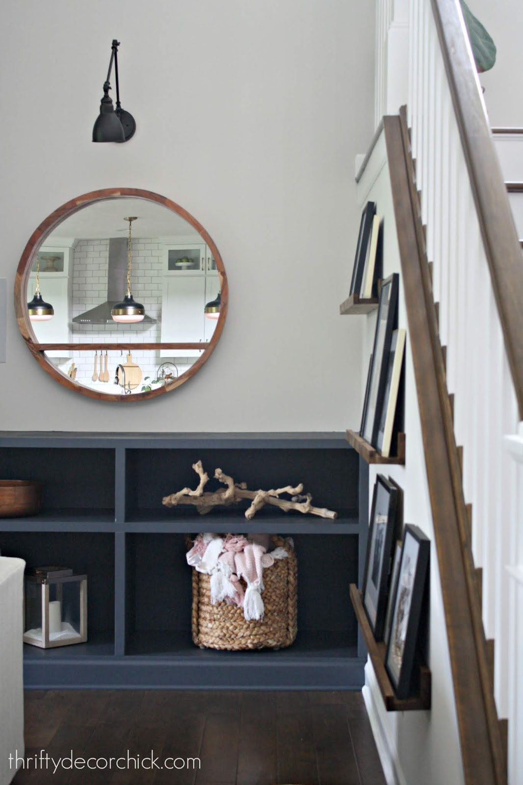 How to Build DIY Wood Picture Ledges Thrifty Decor Chick Thrifty