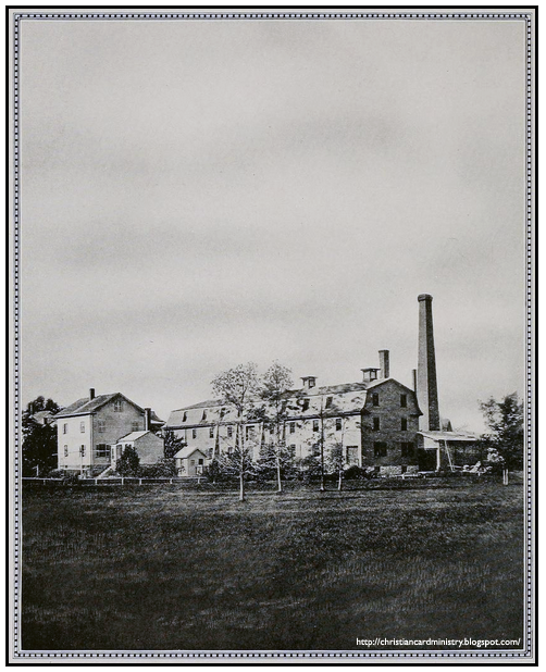 history of the dennison manufacturing company, part 3 Christian Card