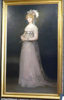 Retrato de María Teresa de Borbón y Vallabriga, condesa de Chinchón de Francisco de Goya. Retrato de María Teresa de Borbón y Vallabriga, condesa de Chinchón de Francisco de Goya.
