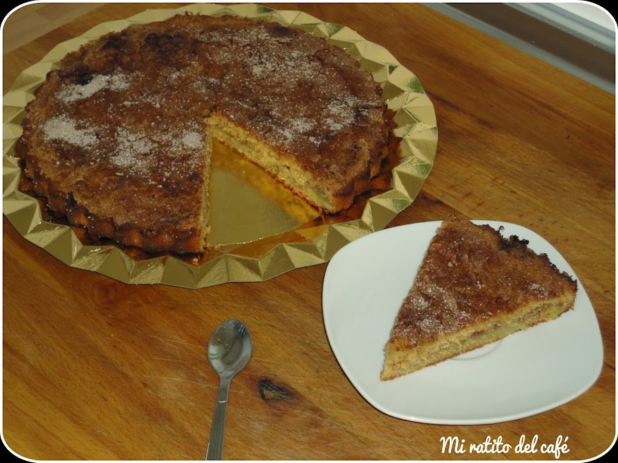 Tarta rápida de manzana