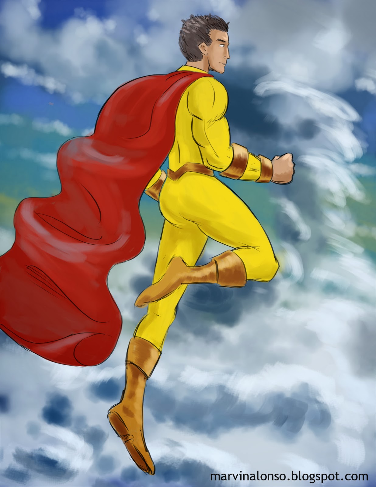 Artmarvs Illustrations Captain Barbell