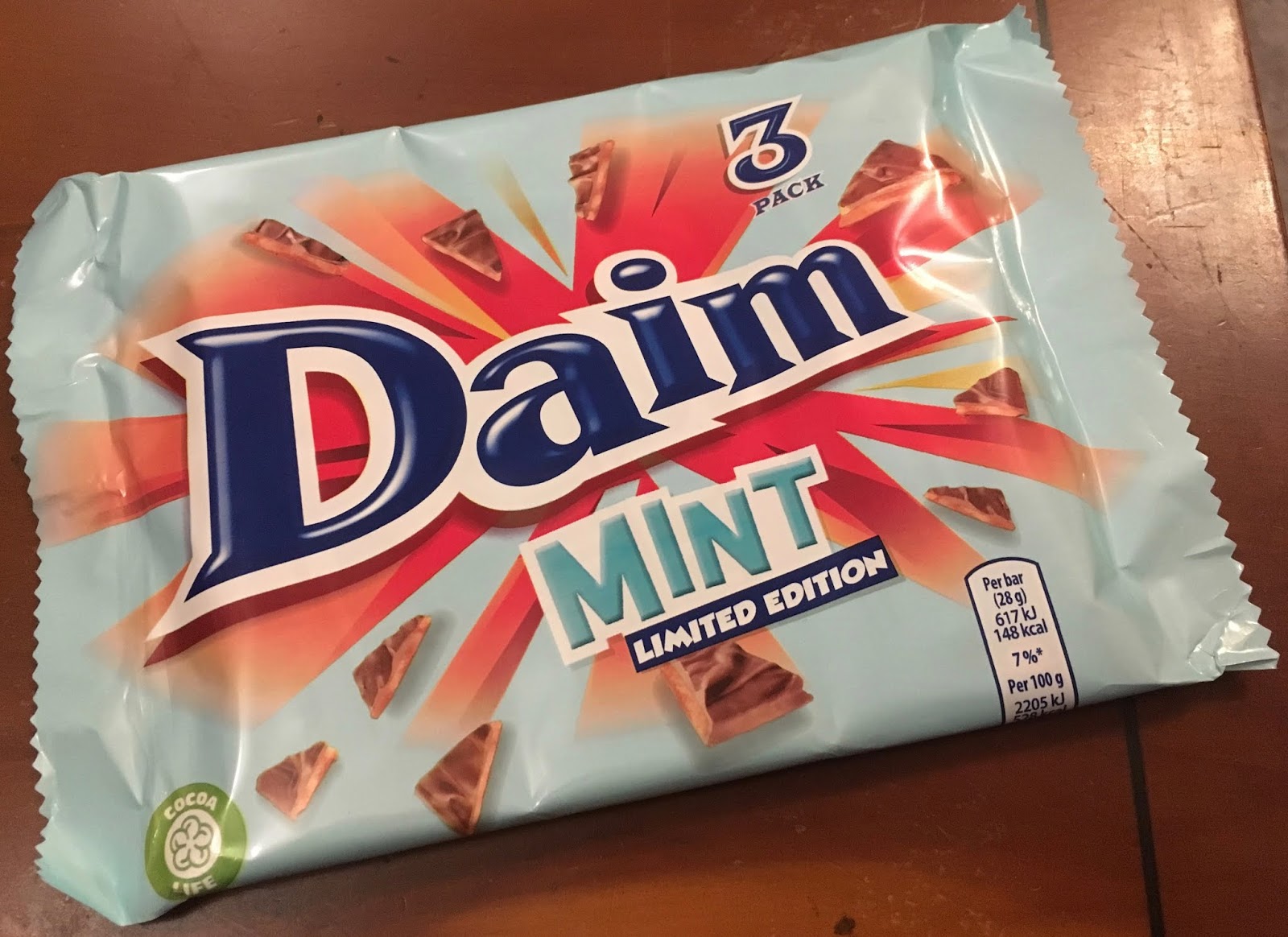 FOODSTUFF FINDS Limited Edition Daim Mint (Poundland) By Cinabar