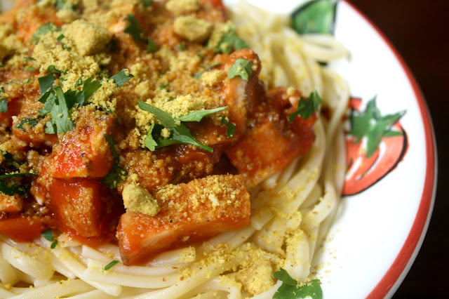 Vegan Parmesan Recipe on National Spaghetti Day Vegan Parmesan Recipe Favorite Spaghetti Dish