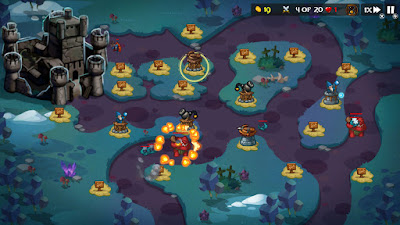 Fantasy Tower Defense Game Screenshot 2
