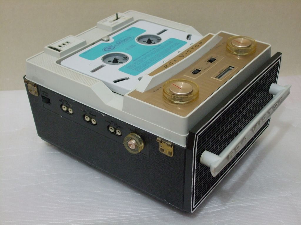 Retrotecno El Tape Cartridge de RCA Canal Preto