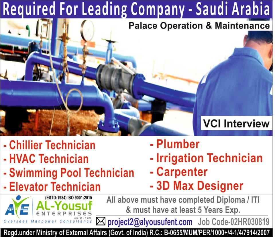 Palace Operation & Maintenance in Saudi Arabia Palace Operation & Maintenance in Saudi Arabia