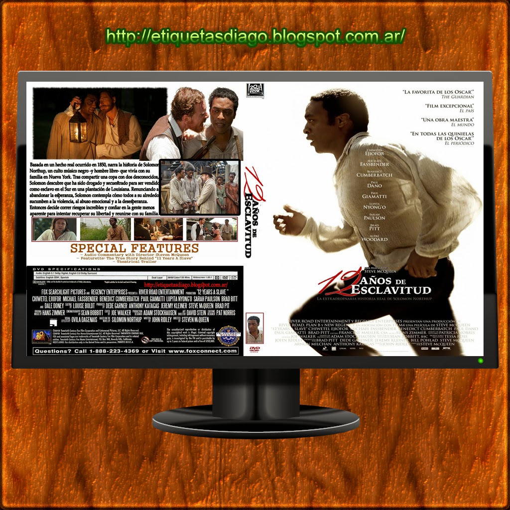 12 Years a Slave dvd 