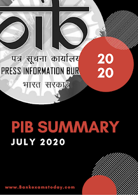 PIB Summary: July 2020