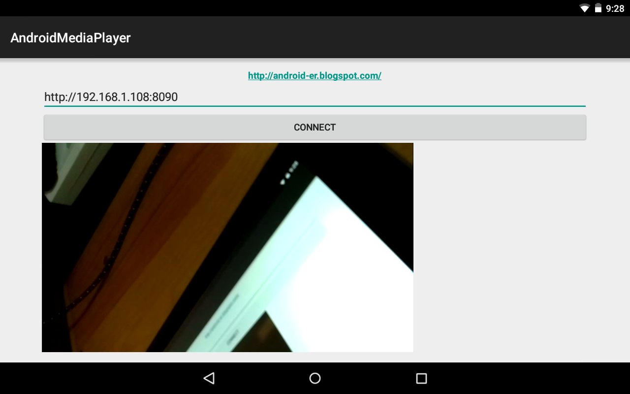 Android-er: Play stream video (from Raspberry Pi) on VideoView