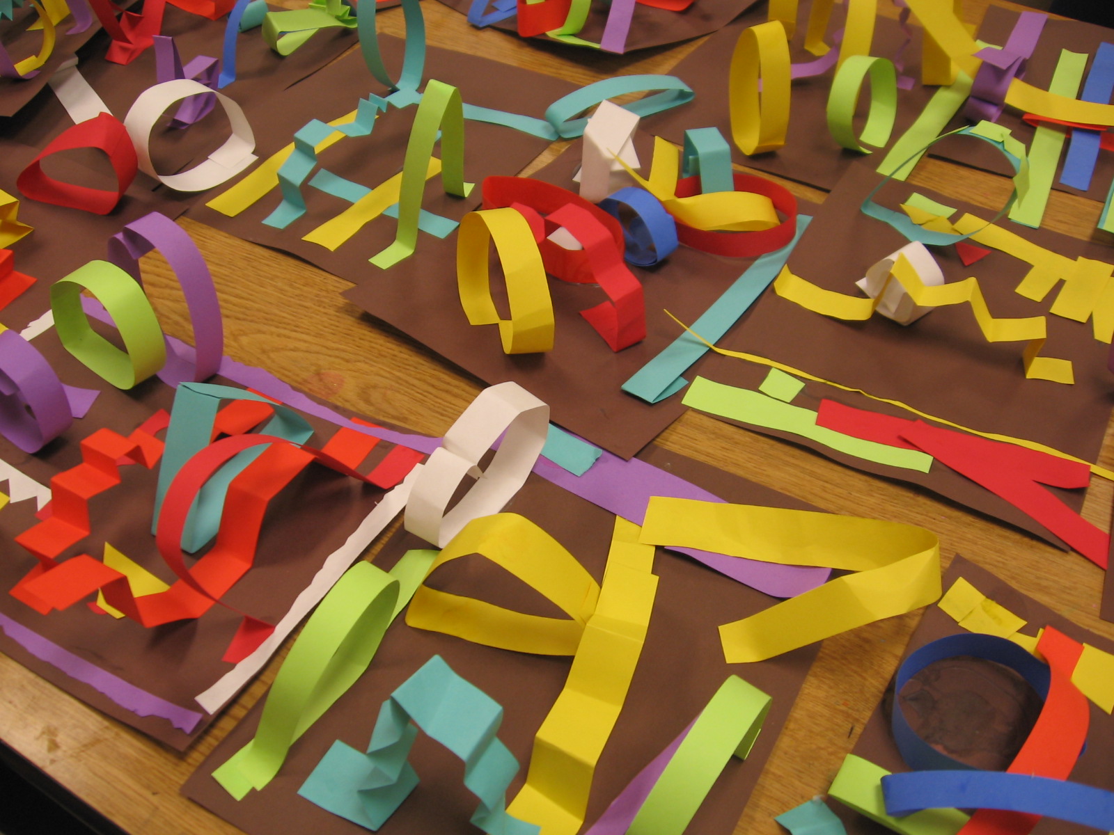 Art with Mrs. Kim Kindergarten Paper Sculptures