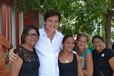 Robinson Farias, Foi recebido no lions clube De Macau por lideranças de Macau e do Vale Do Assu