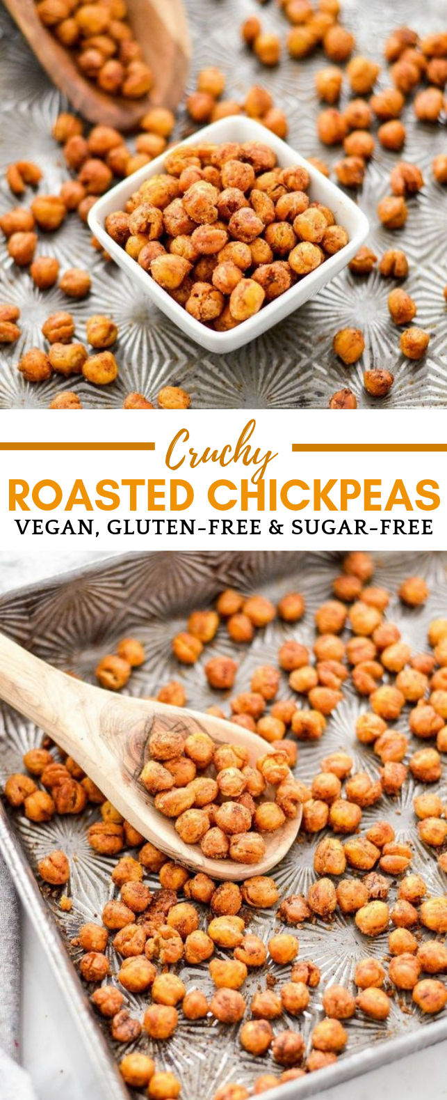 CRUNCHY ROASTED CHICKPEAS #healtysnack #glutenfree CRUNCHY ROASTED CHICKPEAS #healtysnack #glutenfree