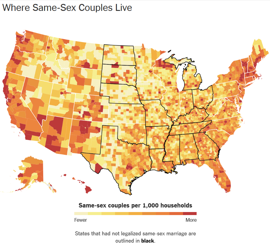 Same Sex Marriage Allowed 45