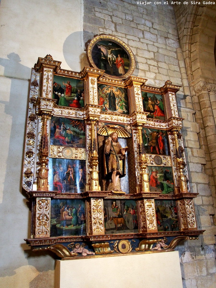 La iglesia de Santa María la Blanca de Villalcázar de Sirga, en Palencia
