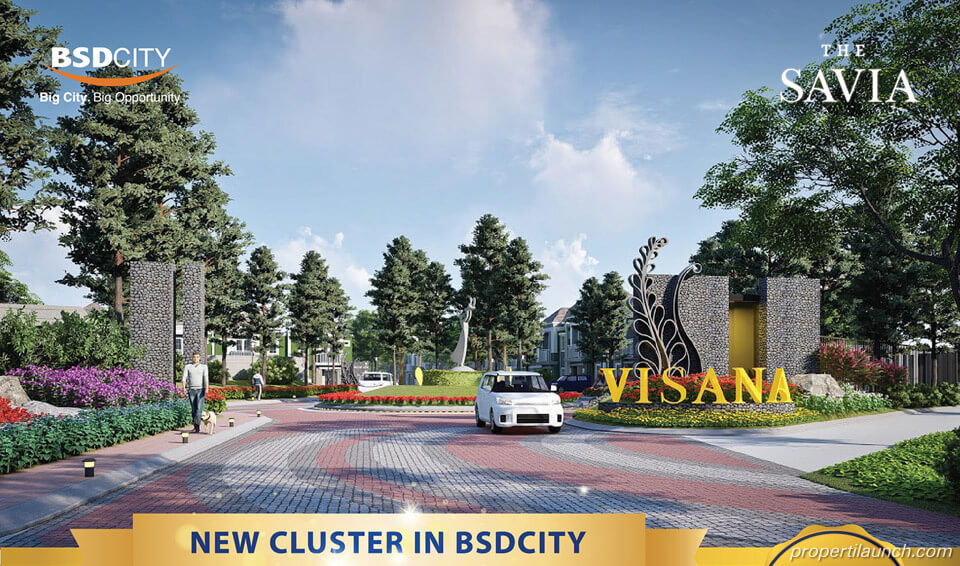 Gate Cluster Visana The Savia BSD City