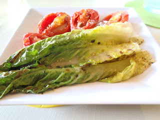 grilled Romaine lettuce