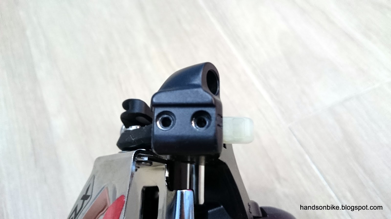 Hands On Bike What is a Side Swing Front Derailleur? Shimano SLX Side Swing FDM672