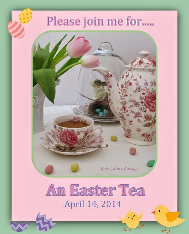 Rose Chintz Cottage An Easter Tea for Tea Time