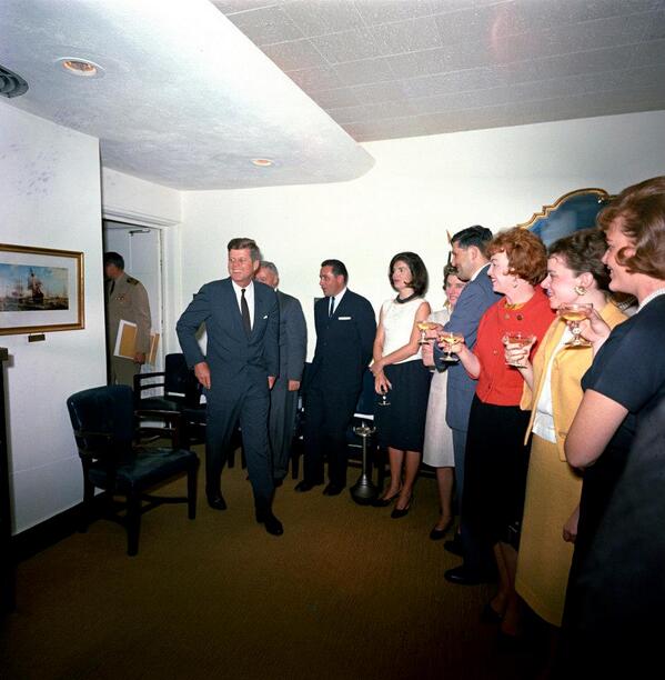 JFK + 50: JFK CELEBRATED HIS LAST BIRTHDAY 50 YEARS AGO TODAY