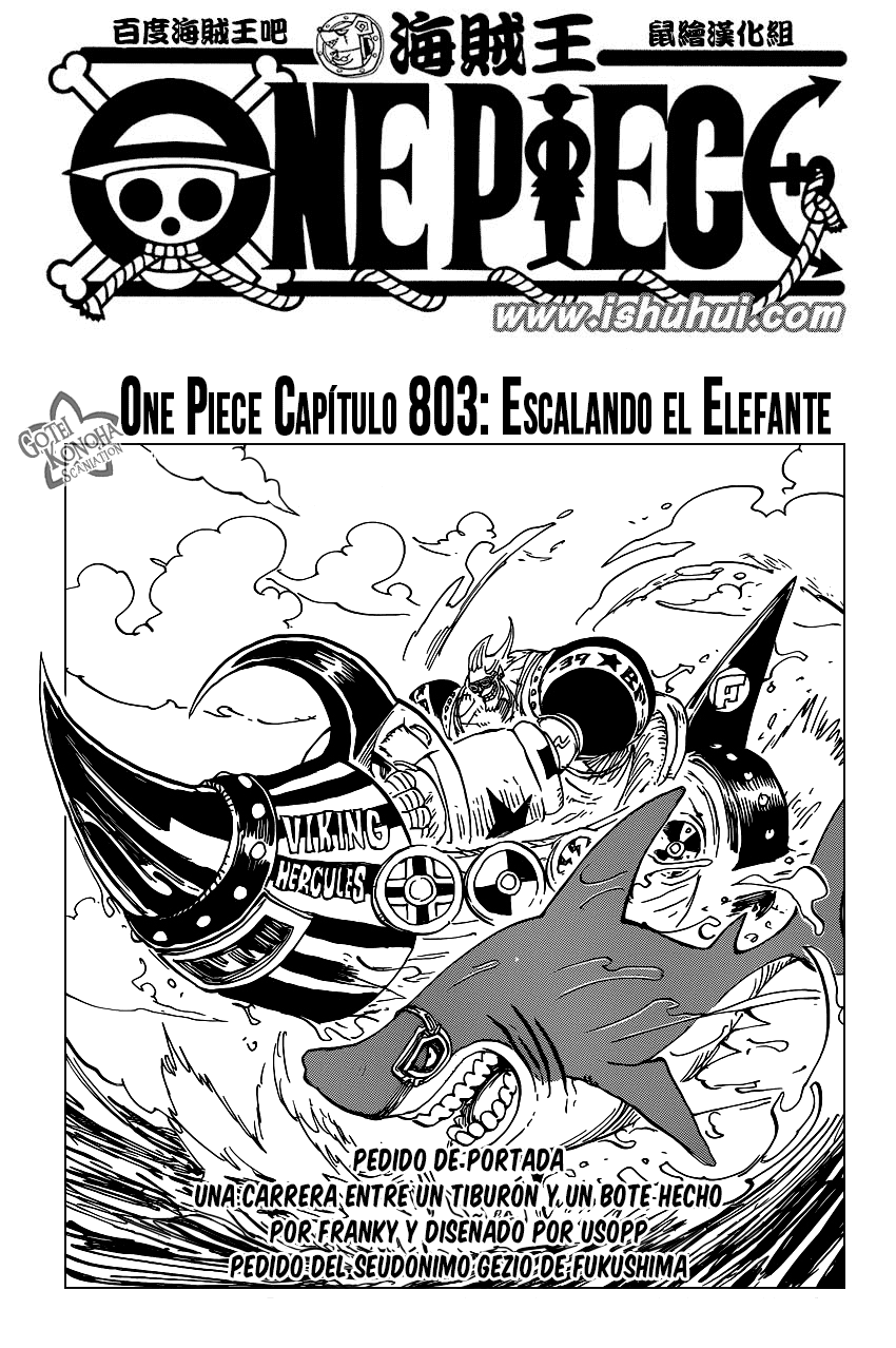 One Piece 803 | ??? [MANGA][MEGA][PDF] - Identi