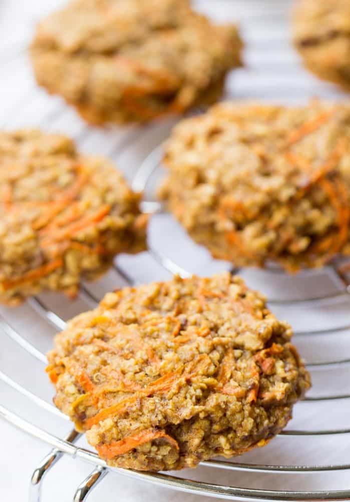 Carrot Cake Quinoa Breakfast Cookies Sahara's Cooking