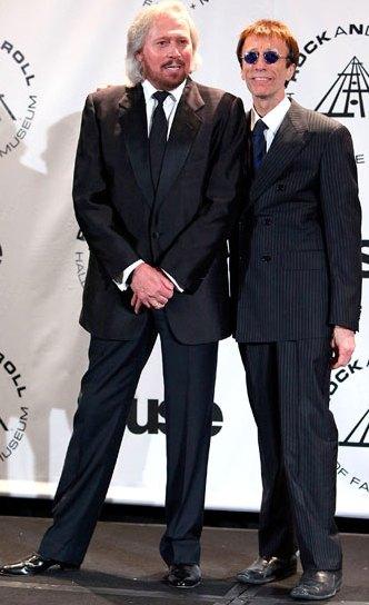 Bee Gees Foto de Bee Gees con 2 integrantes